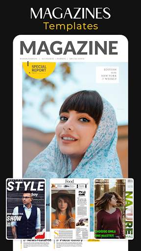 Magazine photo editor screenshot 1