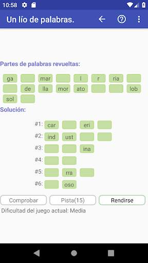 WGC Juegos de palabras screenshot 5