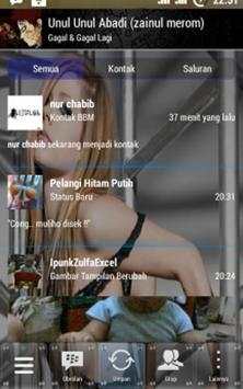 Tema bbm transparant screenshot 3