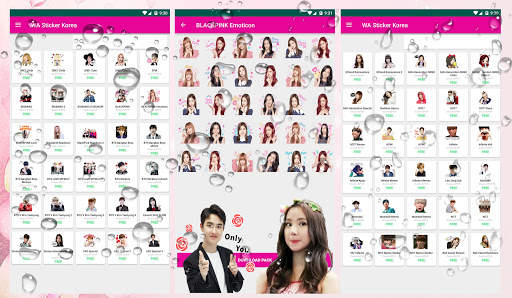WA Sticker KPOP WAStickerApps Korean for WhatsApp screenshot 1