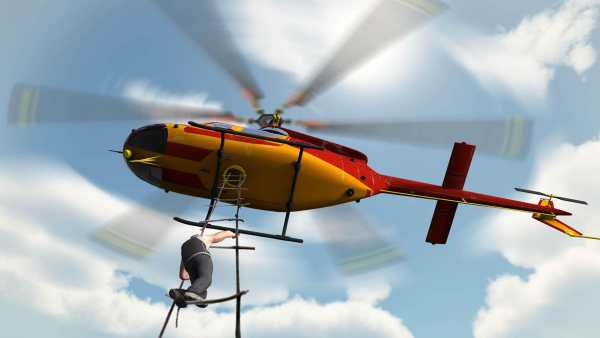 Helicopter Rescue Flight 3D screenshot 2