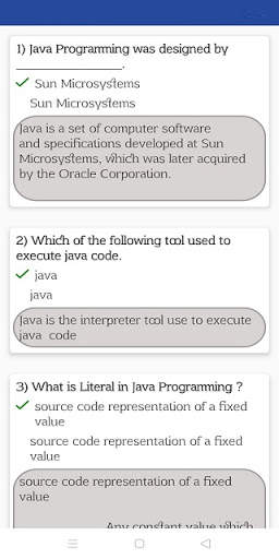 Java Quiz and Programming screenshot 6