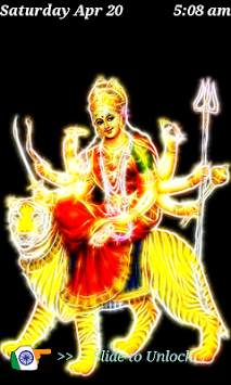 Led Durga Mata Live Wallpaper screenshot 2