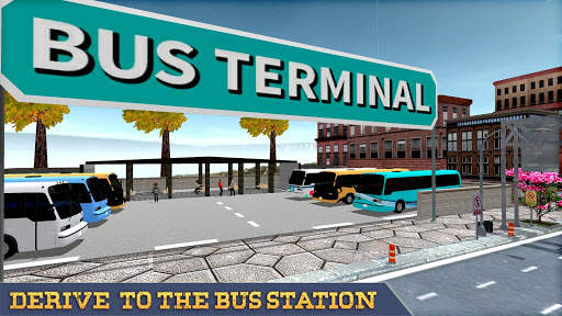 Simulator bas Amerika Syarikat: permainan bas screenshot 17