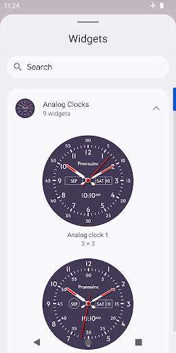 Analog Clock Live Wallpapers screenshot 2