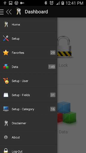 Free Secure Passwords & Data screenshot 1