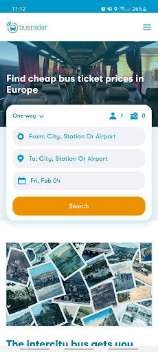 Busradar: Bus Trip App screenshot 1