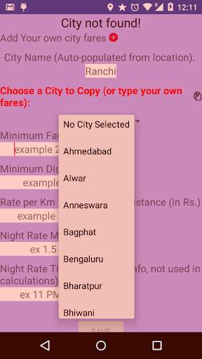 Auto Rickshaw Fare India screenshot 7
