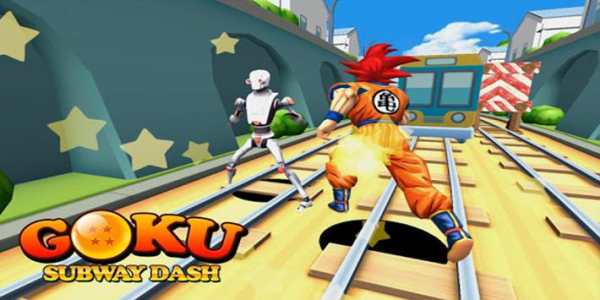 Subway Goku Dash Ultimate screenshot 1