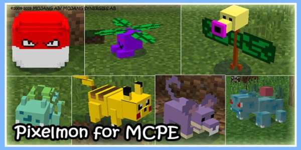 MOD Pixelmon for Minecraft PE screenshot 4