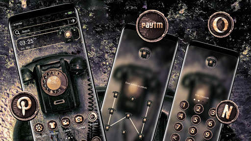 Vintage Telephone Launcher Theme screenshot 3