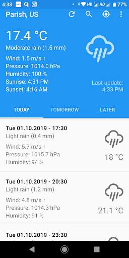 Weather App screenshot 5