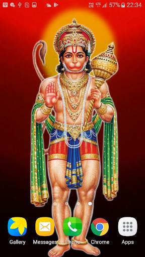 Hanuman Live Wallpaper 2 تصوير الشاشة