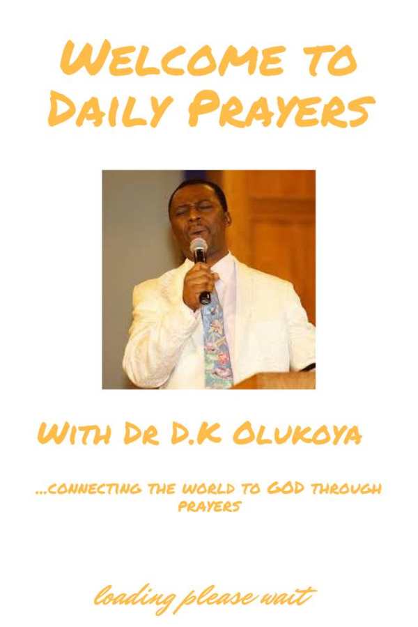Dr D.K Olukoya Daily Prayers screenshot 1