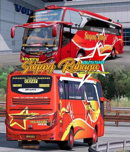 Livery Sugeng Rahayu Bussid New Edition 2021 screenshot 1