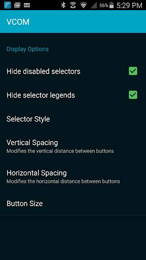 VCOM Control Panel screenshot 3