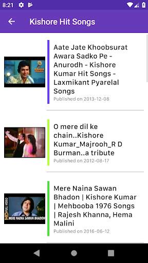Hindi Old Video Songs screenshot 3