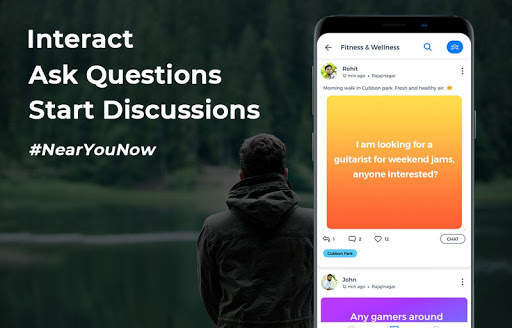 IamHere - Nearby and Hyperlocal Social Network screenshot 4
