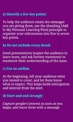 Presentation Skills скриншот 4