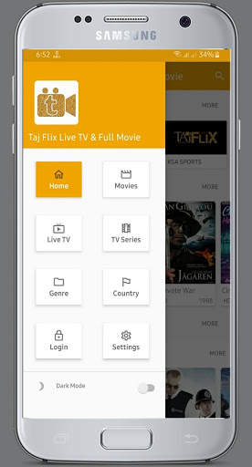 Taj Flix Live TV & Full Movie screenshot 2