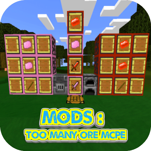 MODS : Too Many Ore MCPE icon