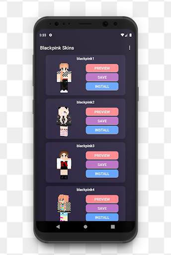 Blackpink Skins For Minecraft screenshot 1