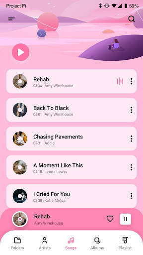 Simple Music Player - MP3 Audio Player screenshot 2