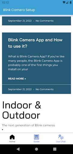 Blink Camera Setup screenshot 3