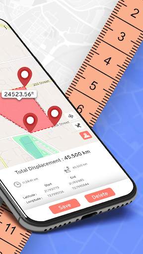 Distance & Land Area Measure screenshot 2