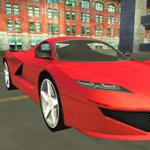 Red Sport Car Driving 1.0
