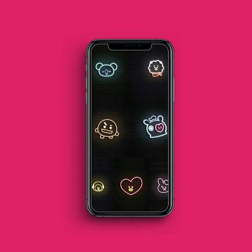 Kawaii BT21 Wallpaper LOL screenshot 2