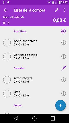Smart Shopping List 4 تصوير الشاشة