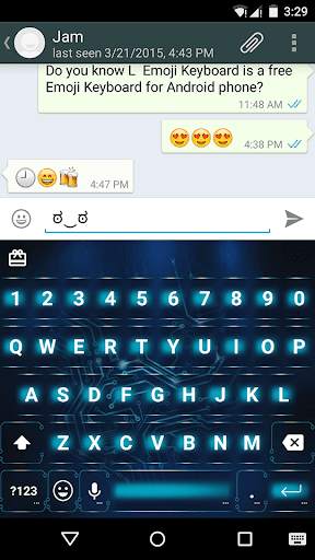 Circuit Love Emoji Keyboard screenshot 4
