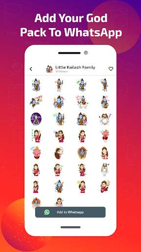 God Stickers for WhatsApp - WAStickerApps screenshot 4