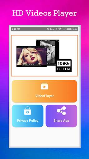 Ultra Hd Video Player 2019 screenshot 1