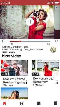 Online music player for youtube скриншот 1
