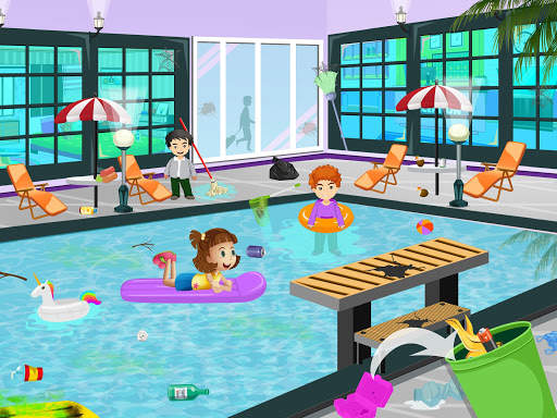 Pretend Play Hotel Cleaning: D screenshot 3