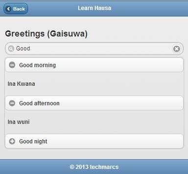 Learn Hausa screenshot 3