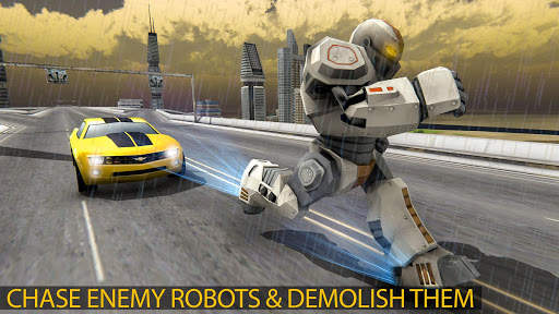 Grand Shooting Robot Transform Car 2019 screenshot 3