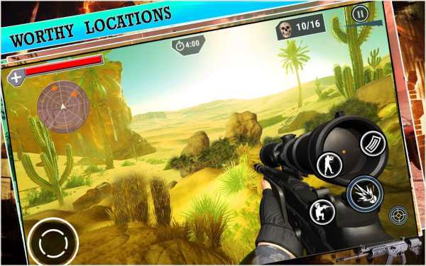 Desert Sniper Shooting - best shooting game screenshot 3