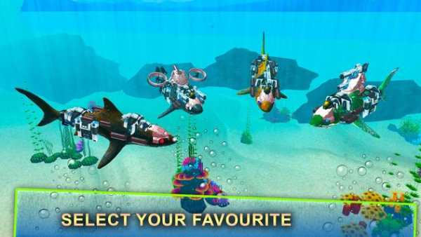Robot Shark Attack screenshot 2