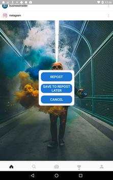 Repost for Instagram: Reposter 6 تصوير الشاشة