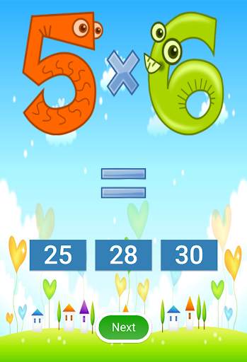 Multiplication games screenshot 2
