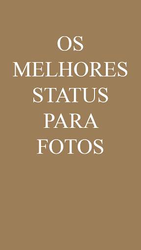 Melhores status para fotos screenshot 1