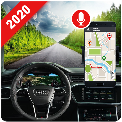 Voice GPS Driving Directions - Gps Navigation icon