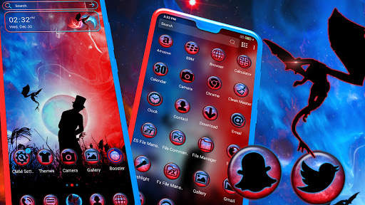 Magical Universe Launcher Theme screenshot 1