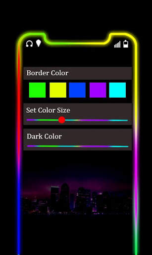 Border Light Mobile Theme 2020 screenshot 3