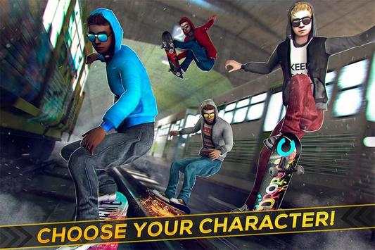 Subway Skateboard Ride Tricks screenshot 3