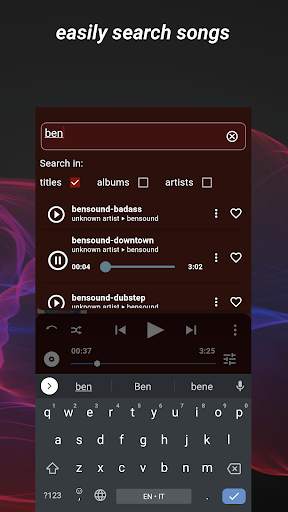 Audio Visualizer Music Player screenshot 6