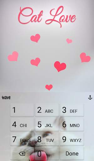 Cat Love Live Wallpaper Theme screenshot 5